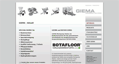 Desktop Screenshot of giema.com